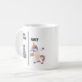 Ehrenamtliches Geschenk, Lustiger Freiwilliger, Be Kaffeetasse (Vorderseite Links)