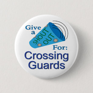 Ehrenbekundung für Schulweghelfer Button