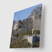 Ehrenberg Castle Quadratische Wanduhr (Winkel)
