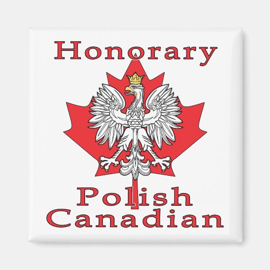 Ehrenbürger Kanadas Magnet (Vorne)