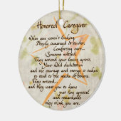 Ehrenbürgerliche Keramik Ornament (Links)