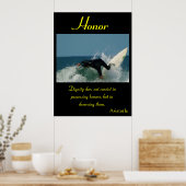 Ehrenfahrten und Wellen der athletischen Meistersc Poster (Küche)