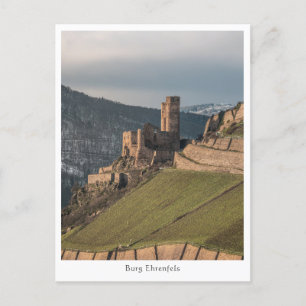Ehrenfels Castle Deutschland Postkarte