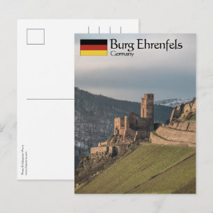 Ehrenfels Castle Deutschland Postkarte
