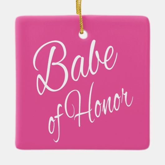 Ehrengabe Keramikornament (Vorderseite)