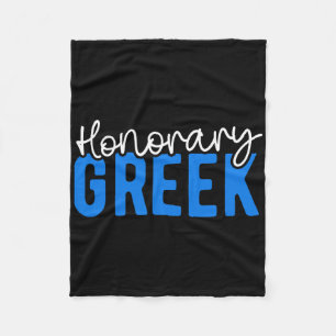 Ehrengriechische Flagge Griechenland Flagge Griech Fleecedecke