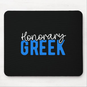 Ehrengriechische Flagge Griechenland Flagge Griech Mousepad