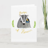 Ehrengrußkarte von Nicole Janes Karte (Vorderseite)