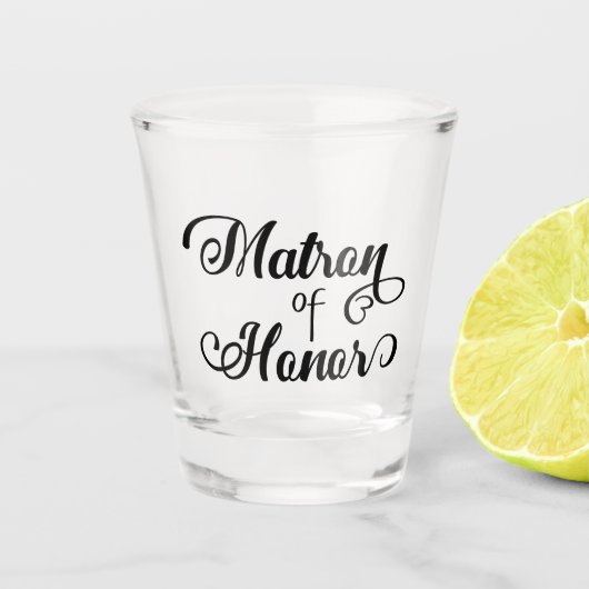 Ehrenhochzeit Schnapsglas (Vorderseite)