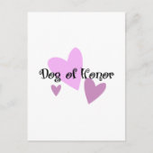 Ehrenhund Postkarte (Vorderseite)