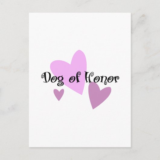 Ehrenhund Postkarte (Vorderseite)