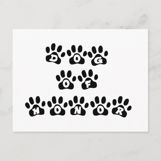 Ehrenhund Postkarte (Vorderseite)