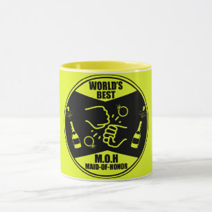 Ehrenjungfer der Welt Tasse