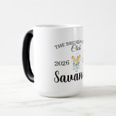 Ehrenjungfer, ich mache Crew, Personalisieren  Verwandlungstasse (Vorderseite Links)