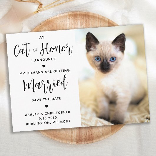 Ehrenkatze Save The Date