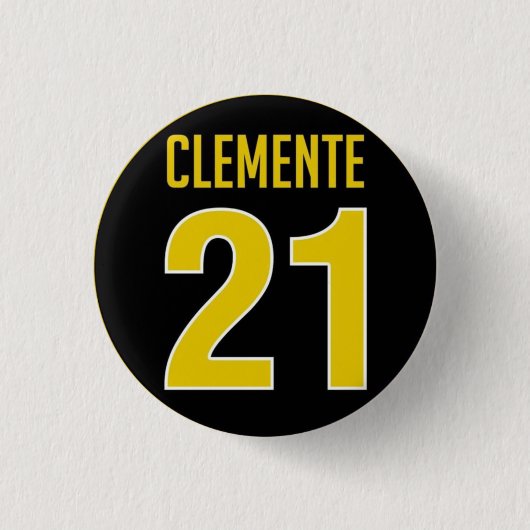 Ehrenknopf Robertos Clemente Button (Vorderseite)