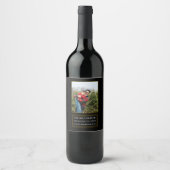 Ehrenlehrer Geschenk genießen diese Flasche Weinetikett (Vorderseite)