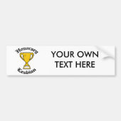 EHRENlesbe - .PNG Autoaufkleber (Vorne)