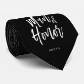 Ehrenmann | Maßgeschneiderte Hochzeiten mit Skript Krawatte (Gerollt)