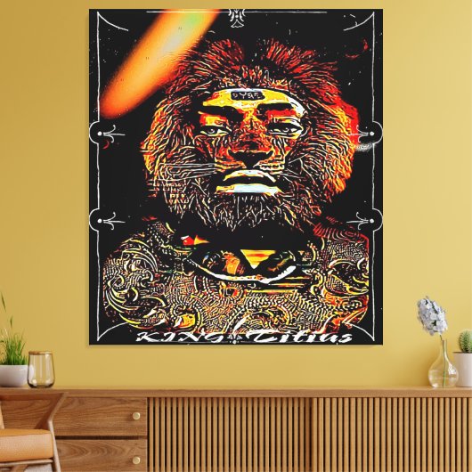 Ehrenmänner 01: KTJ 03 Leinwanddruck (Insitu (Wohnzimmer))