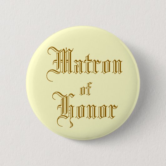 Ehrenmatron Button (Vorderseite)