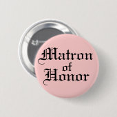 Ehrenmatron Button (Vorne & Hinten)