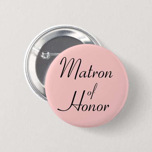 Ehrenmatron Button (Vorne & Hinten)