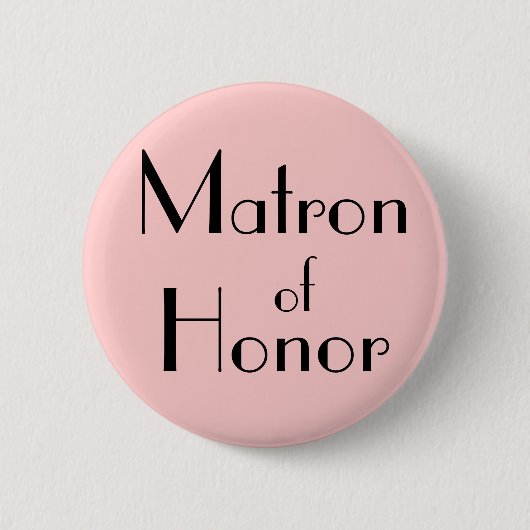 Ehrenmatron Button (Vorderseite)