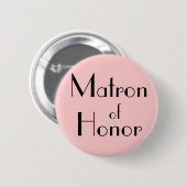 Ehrenmatron Button (Vorne & Hinten)