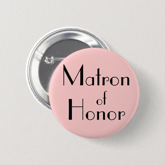 Ehrenmatron Button (Vorne & Hinten)