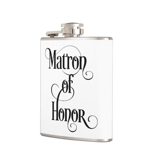 Ehrenmatron Flachmann (Links)