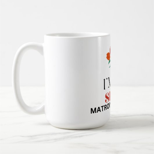 Ehrenmatron Kaffeetasse (Links)