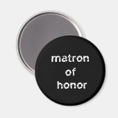 Ehrenmatron Magnet (Vorderseite/Rückseite)