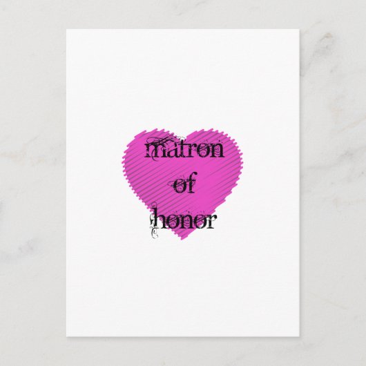 Ehrenmatron Postkarte (Vorderseite)