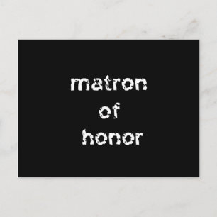 Ehrenmatron Postkarte