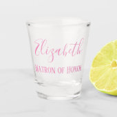 Ehrenmatron Schnapsglas (Vorderseite)