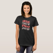 Ehrenmatrone der Damen Diva Retro passende Jungges T-Shirt (Vorne ganz)