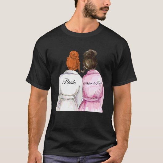 Ehrenmatrone für Hochzeit und Brautparty 5 T-Shirt (Vorderseite)