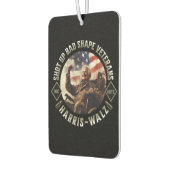 Ehrenmedaille für Harris Walz 2024 Autolufterfrischer (Links)