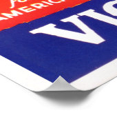 Ehrenmedaillen - Victory Liberty Loan Poster (Ecke)