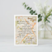 Ehrenmitglied Dankeschön-Karte Feiertagskarte (Stehend Vorderseite)