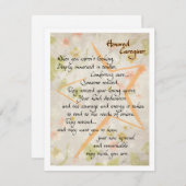 Ehrenmitglied Dankeschön-Karte Feiertagskarte (Vorne/Hinten)