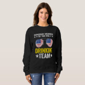 Ehrenmitglied des amerikanischen Getränketeams Ame Sweatshirt (Vorne ganz)