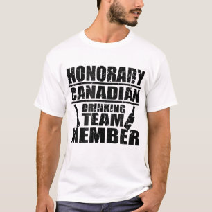 Ehrenmitglied des kanadischen Getränketeams Mitgl T-Shirt
