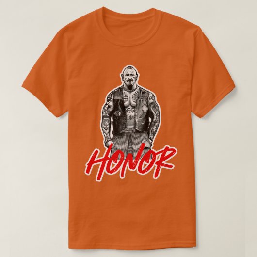 Ehrenracker-Straßenart T-Shirt (Design vorne)