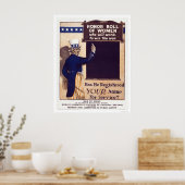 Ehrenrolle der Frau Poster (Küche)