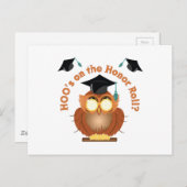 Ehrenrolle Postkarte (Vorne/Hinten)