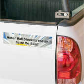 EhrenschülerInnen sind schließlich der Boss! Autoaufkleber (Auf Lkw)