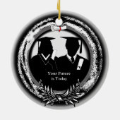 Ehrenschülerpreis-Klasse 2011 Ornament Silver (Hinten)