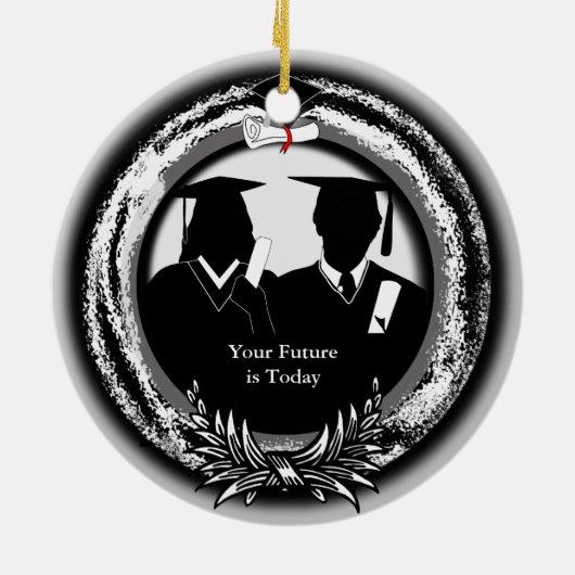 Ehrenschülerpreis-Klasse 2011 Ornament Silver (Hinten)